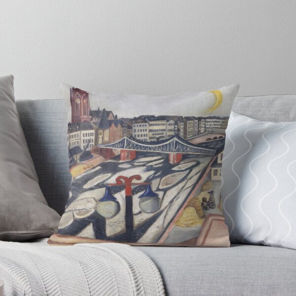 Item preview, Max Beckmann Eisgang 1923, city view Main panorama designed and sold by Mauswohn.