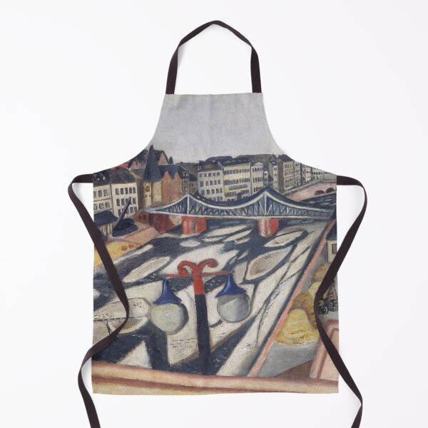 Item preview, Max Beckmann Eisgang 1923, city view Main panorama designed and sold by Mauswohn.