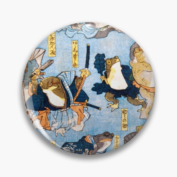 Item preview, Japanese Drawing | Who Let the Frogs Out? designed and sold by SomeDesignThing.