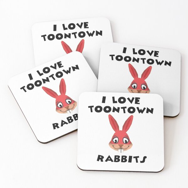 Item preview, I Love Toontown Rabbits designed and sold by TooningAround.