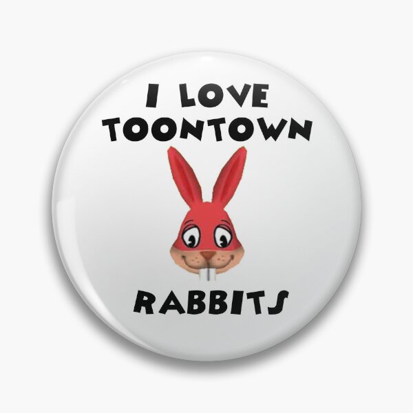 Item preview, I Love Toontown Rabbits designed and sold by TooningAround.