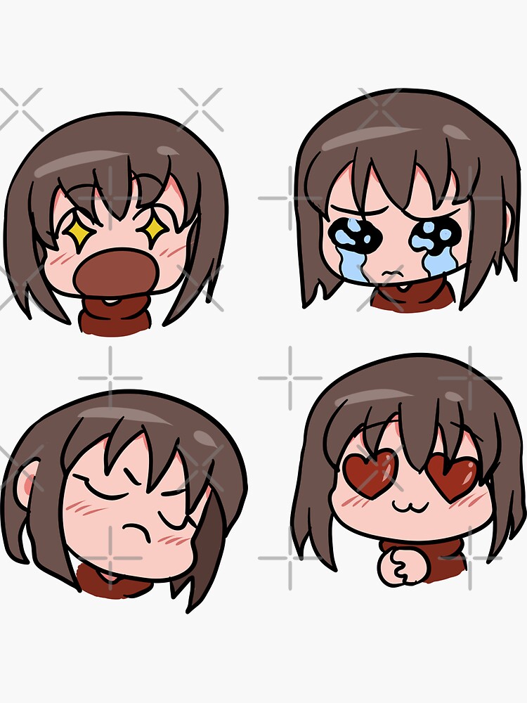 Zero Two Cute Anime Emotes for Twitch Streamers Discord - Etsy