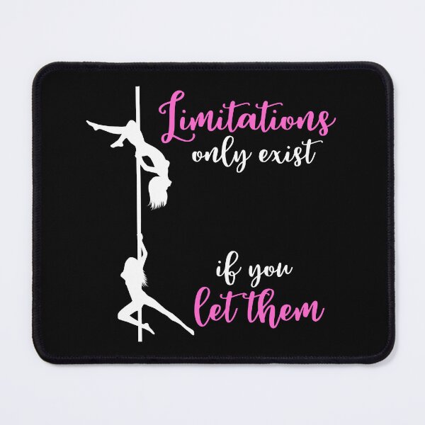 Item preview, Pole Dance Shirt Limitations Only Exist If You Let Name Gift Tee designed and sold by haselshirt.
