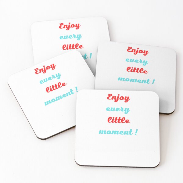 Item preview, Enjoy every little moment designed and sold by Blackbullsshop.