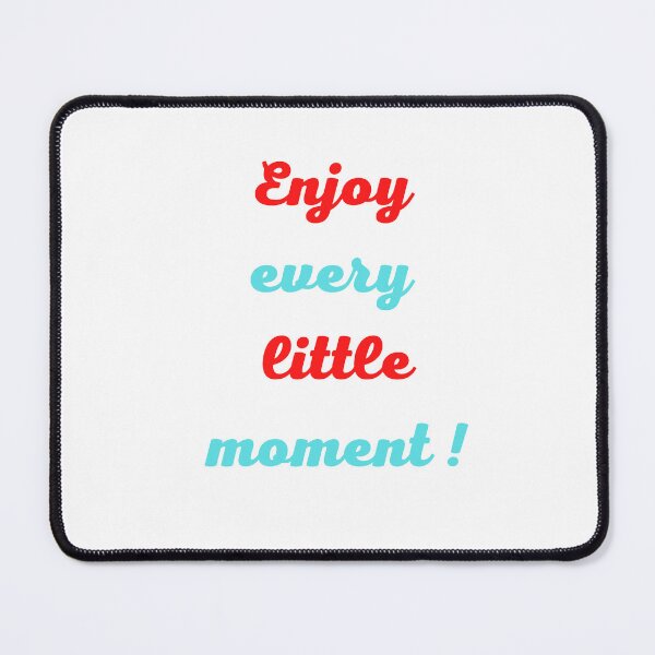 Item preview, Enjoy every little moment designed and sold by Blackbullsshop.