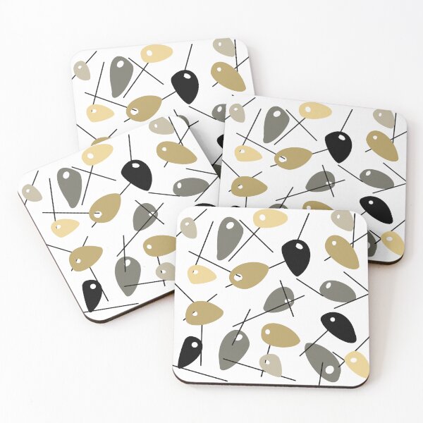 Item preview, Mid Century Warm Neutrals designed and sold by jmacnairart.