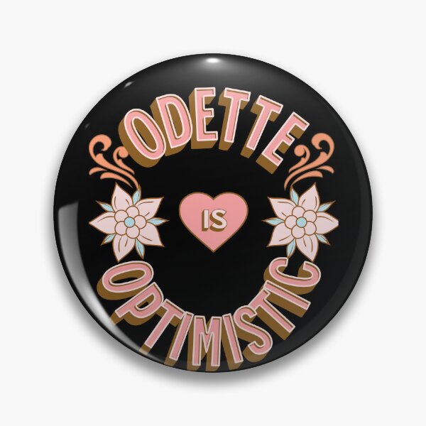 Item preview, Odette is Optimistic - First Names - Birthday Gifts - Alliteration Fans designed and sold by epicthoughts.
