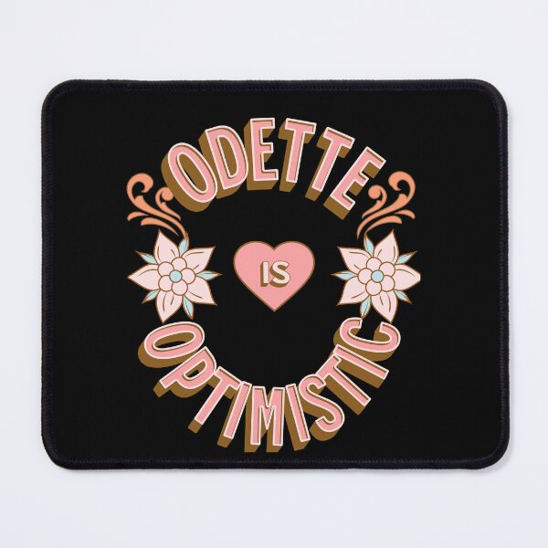 Item preview, Odette is Optimistic - First Names - Birthday Gifts - Alliteration Fans designed and sold by epicthoughts.