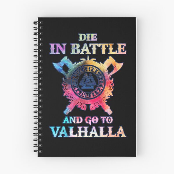 Item preview, Die in battle and go to Valhalla  designed and sold by Hieroglyphia.