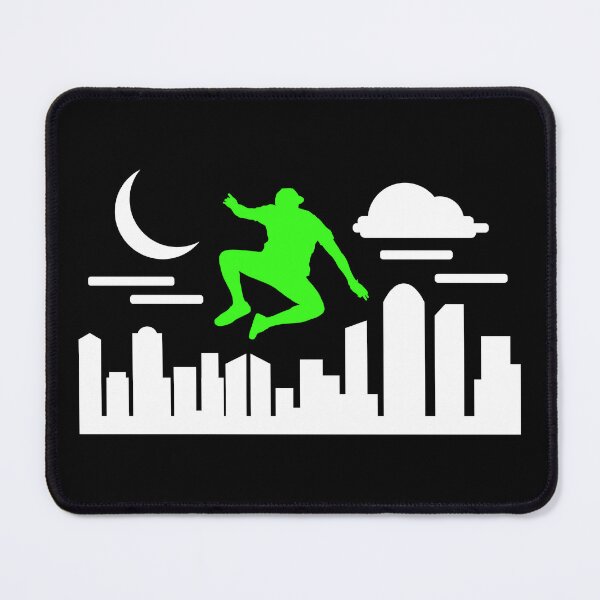 Item preview, Parkour Shirt Parkour Urban Springer gruen Gift Tee designed and sold by haselshirt.