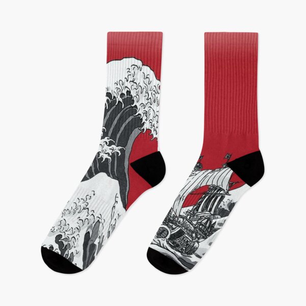 Item preview, RED The Great Wave designed and sold by ndsaycornett354.