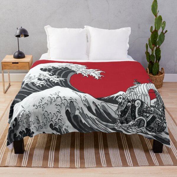Item preview, RED The Great Wave designed and sold by ndsaycornett354.