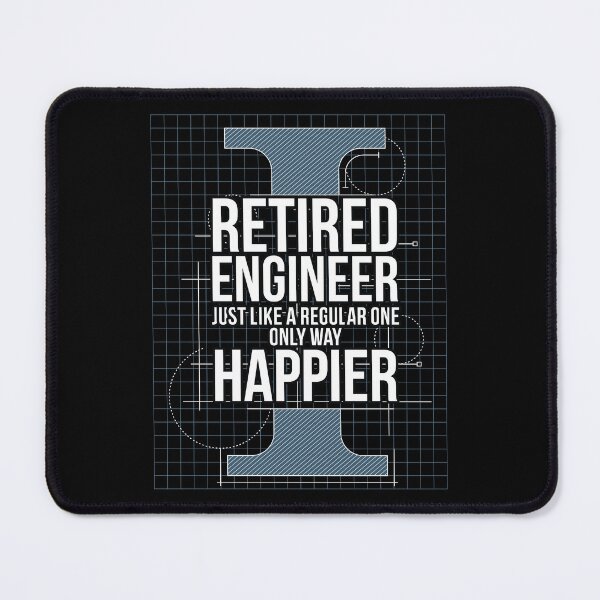 Item preview, Retired Engineer Happy Retirement Gift designed and sold by haselshirt.
