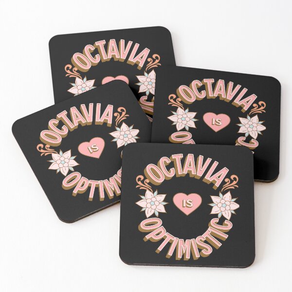 Item preview, Octavia is Optimistic - First Names - Birthday Gifts - Alliteration Fans designed and sold by epicthoughts.