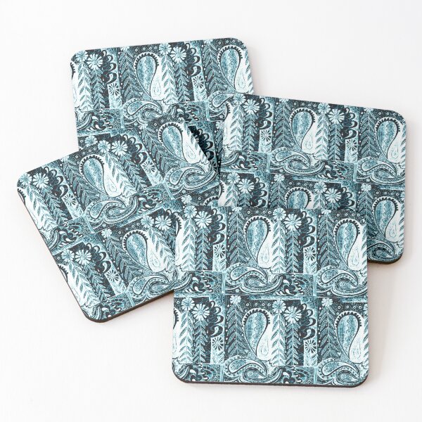 Item preview, deco denim daisy paisley designed and sold by Nickdavisinghe.