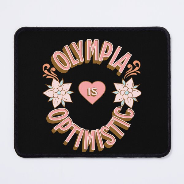 Item preview, Olympia is Optimistic - First Names - Birthday Gifts - Alliteration Fans designed and sold by epicthoughts.