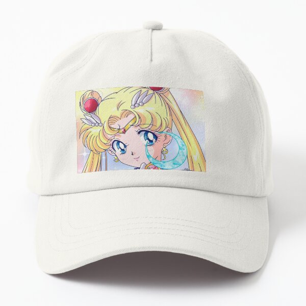 Sailor Moon Crystal Unisex Classic Adjustable Dad Hat for Running Workouts and Outdoor Black Baseball Cap Men Women