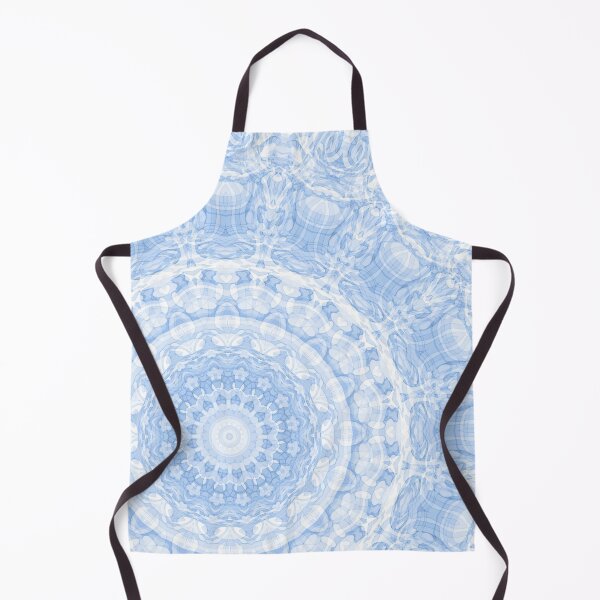 Item preview, Soft Blue Mandala designed and sold by Kelly Dietrich Mandala & Fractal Art.
