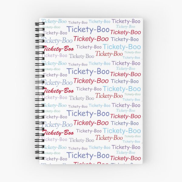 Item preview, Tickety-Boo Motif designed and sold by enki108.