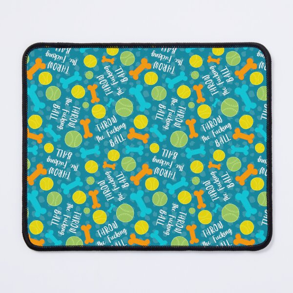 Item preview, Rude Dog Throw The Fucking Ball designed and sold by KrisInStitches.