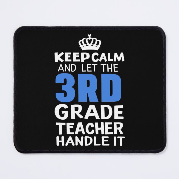 Item preview, Keep Calm 3rd Grade Teacher - Teacher's Day Gift designed and sold by haselshirt.