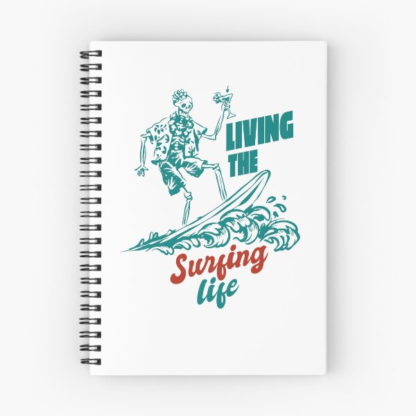Item preview, Skeleton Living the Surfing Life designed and sold by OmmeDesigns.