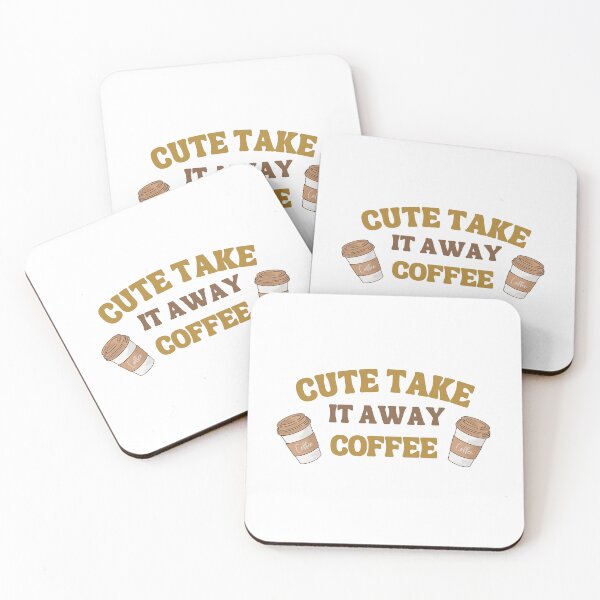 Item preview, Cute Take it away coffee designed and sold by formylovelydog.