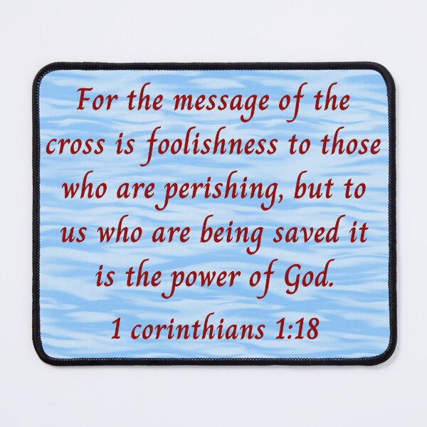 Item preview, Bible Verse 1 Corinthians 1:18 designed and sold by Prayingwarrior.