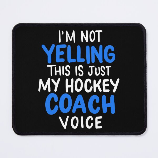 Item preview, Hockey Coach Voice Coaching Mentor Teacher Sport designed and sold by haselshirt.