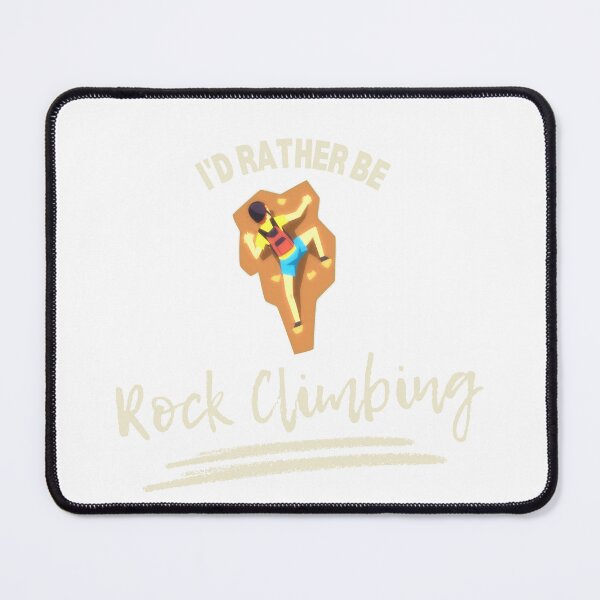 Item preview, I'd rather be Rock Climbing. Trending Mixed Fonds  designed and sold by GEM STYLE.