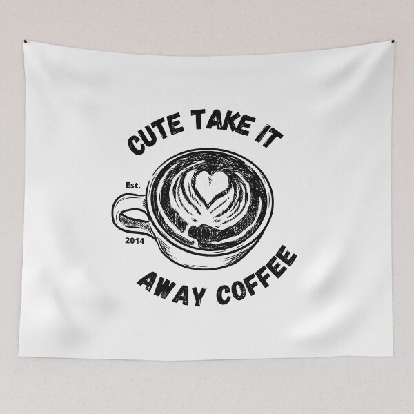 Item preview, Cute Take it away coffee designed and sold by formylovelydog.