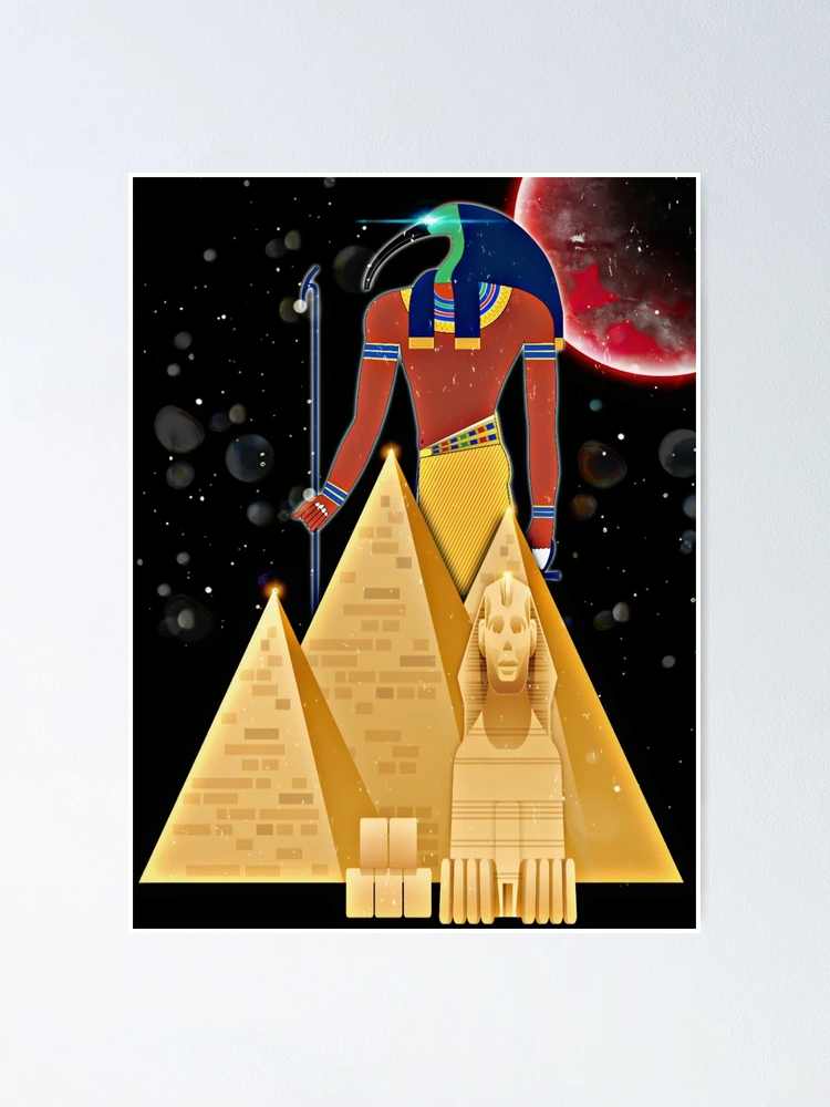 Egyptian orders chariot canvas Pharaoh decor Mythology art Egyptian ancient print Mummy art Pyramid wall art Pharaoh decor Egypt poster God poster