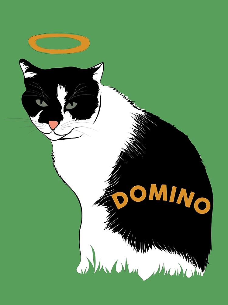 Domino The Cat Ut Austin Poster For Sale By Starstacks Redbubble