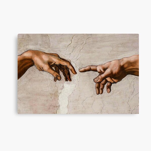 Item preview, Michelangelo - Hands of God the Father and Adam, Sistine Chapel Ceiling designed and sold by Olivia-One.