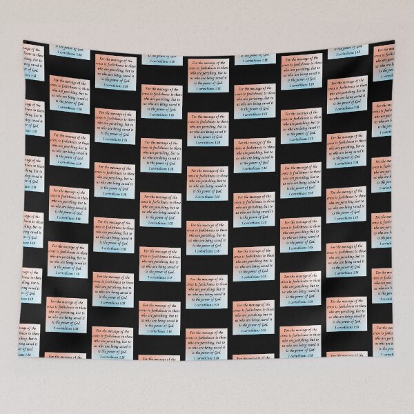 Item preview, Bible Verse 1 Corinthians 1:18 designed and sold by Prayingwarrior.