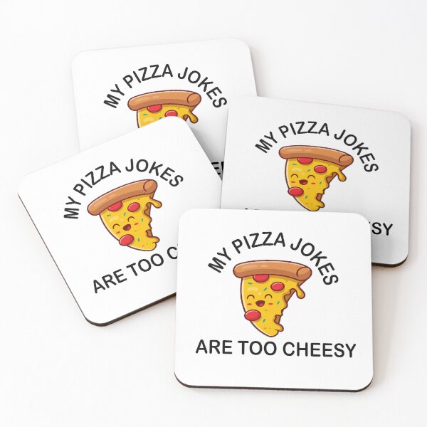 Item preview, My pizza jokes are too cheesy -funny and happy  designed and sold by Ach B.