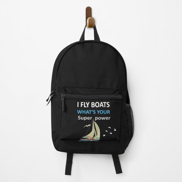 Item preview, I Fly Boats Funny Captain Superpower T-shirt designed and sold by OmegaTees.