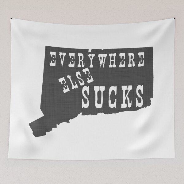 Item preview, Connecticut Everywhere Else Sucks designed and sold by surgedesigns.