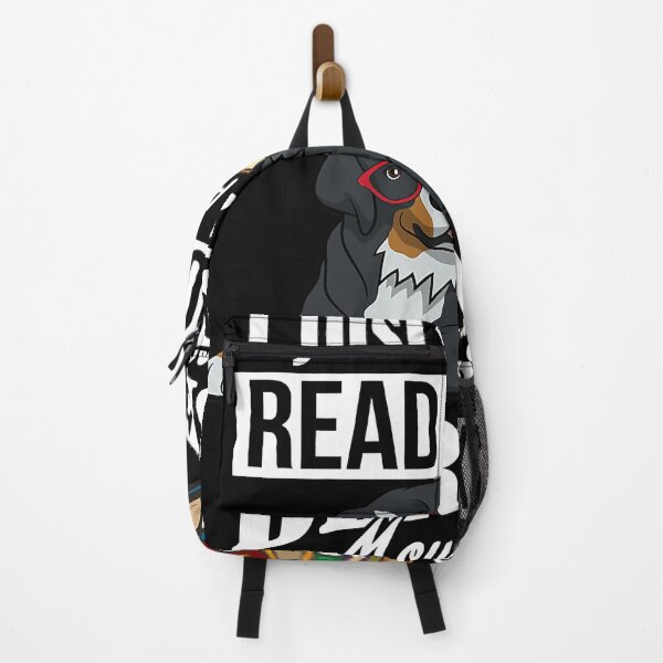 Item preview, I Just Want To Read Books And Pet My Bernese Mountain Dog designed and sold by HardiKel.