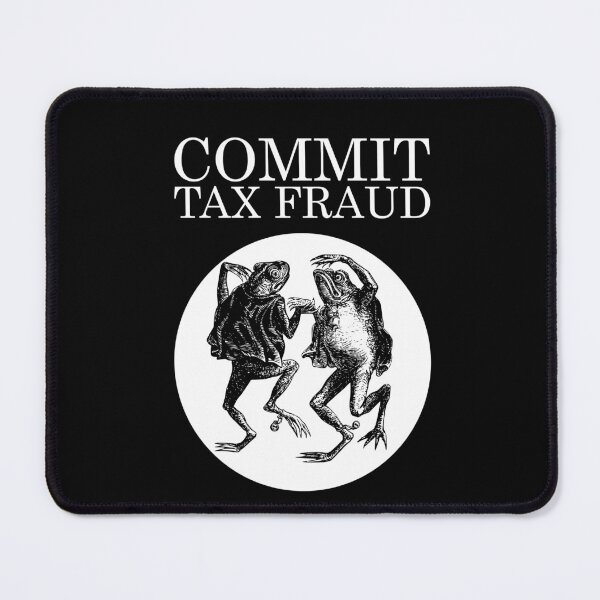 Item preview, Commit Tax Fraud Meme | Vintage Dancing Frogs designed and sold by SomeDesignThing.
