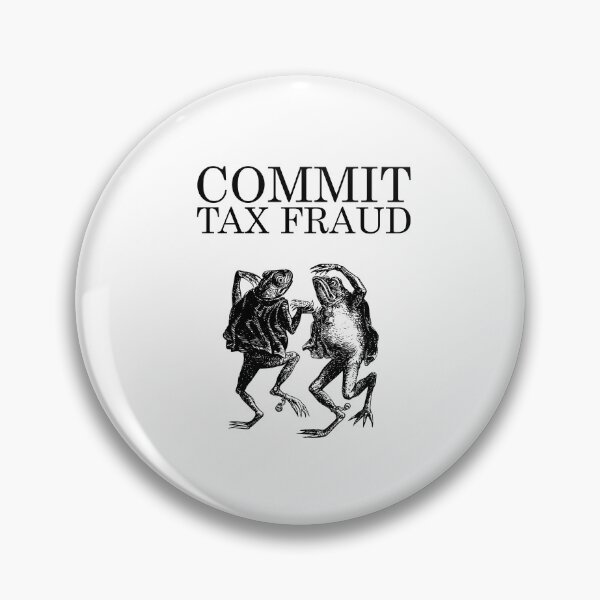 Item preview, Commit Tax Fraud Meme | Vintage Dancing Frogs designed and sold by SomeDesignThing.