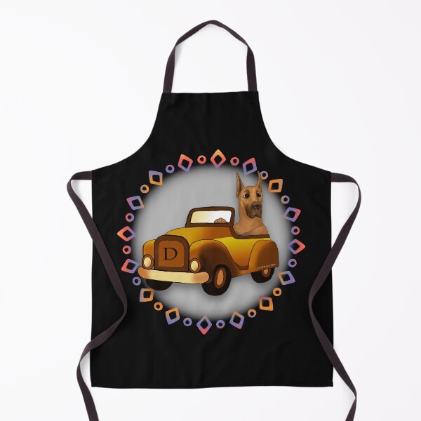 Item preview, Great Dane Dog Driving Car designed and sold by artmuvz.