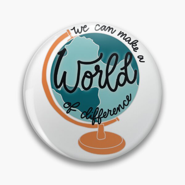 Item preview, We Can Make A World Of Difference designed and sold by ThePassagePress.
