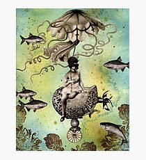 Undersea Steampunk: Aurelia & her Jelly Cruiser Photographic Print