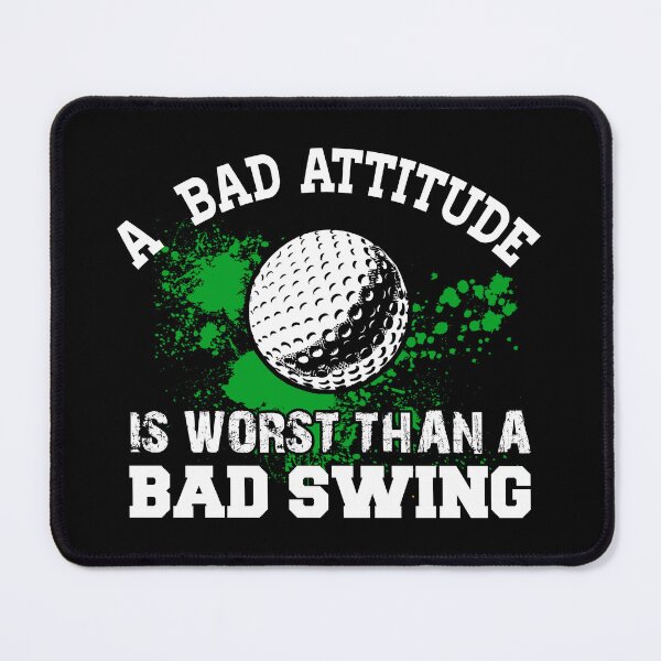 Item preview, Golf Shirt Bad Attitude Worst Than Bad Swing Golfer Gift Tee designed and sold by haselshirt.