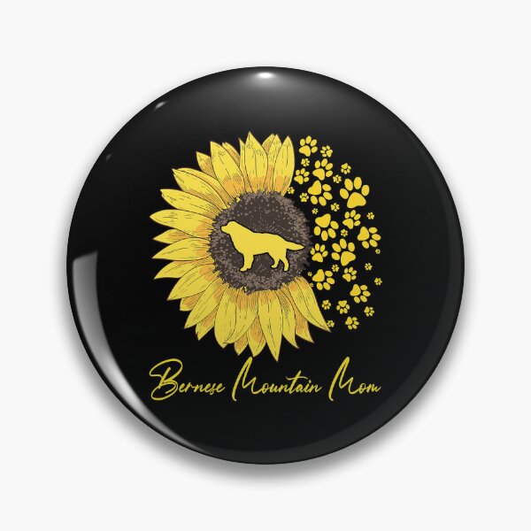 Item preview, Bernese Mountain Mom Sunflower Bernese Mountain Dog designed and sold by HardiKel.