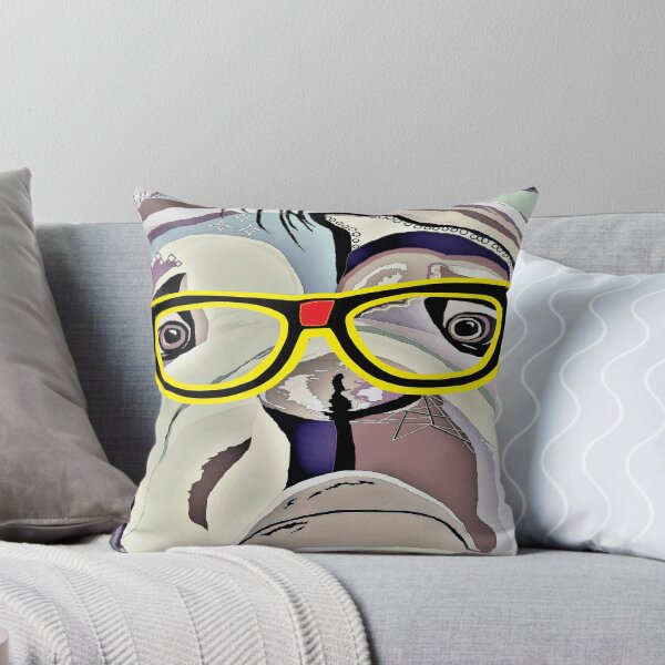 Item preview, Bulldog with Glasses designed and sold by EloiseArt.