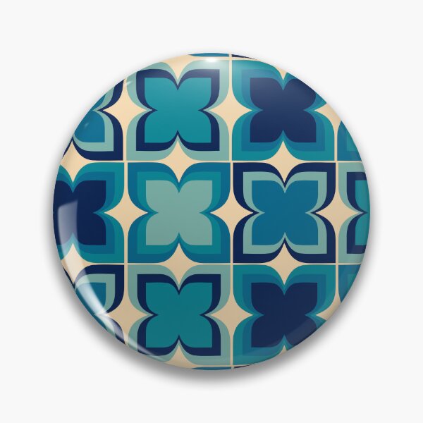 Item preview, Retro Blue Pattern designed and sold by superbling.