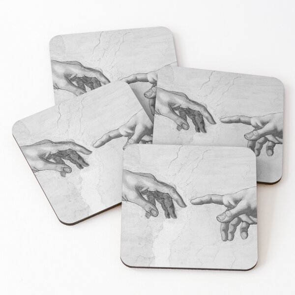 Item preview, Michelangelo - Hands of God the Father and Adam, Sistine Chapel Ceiling designed and sold by Olivia-One.
