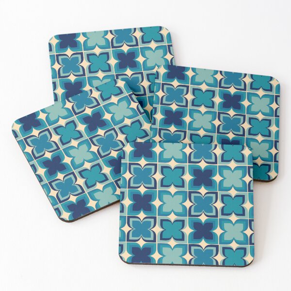 Item preview, Retro Blue Pattern designed and sold by superbling.